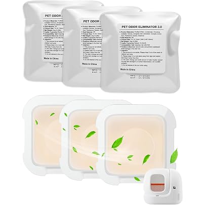 Amazon.co.jp: PETKIT自動トイレMAX専用消臭剤2.0 : ペット用品